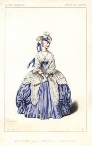 İngiliz aktris Madame Paul Ernest, Philippe-Francois Dumanoir ve Clairville