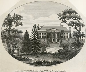 Kenwood Evi'nin gravürü by Unbekannter Künstler