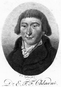 Ernst Florens Friedrich Chladni, Alman fizikçi by Unbekannt