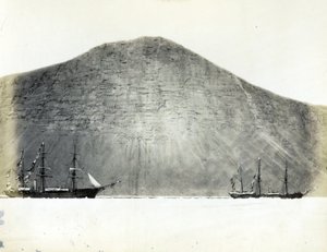 Prescott Burnu, Franklin Pierce Körfezi (Kanada) altındaki buz kütlesinden hızlı by Unbekannter Künstler