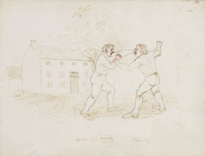 Dövüş, Northumberland, 1805-1820 dolayları by Unbekannt