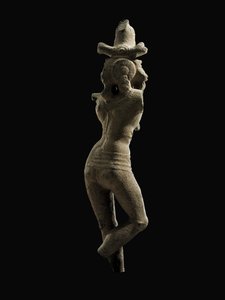 Venugopala Figürü, Güney Hindistan, geç Chola / erken Vijayanagar dönemi, 13. yüzyılın sonu / 14. yüzyılın başı by Unbekannt