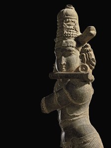 Venugopala Figürü, Güney Hindistan, geç Chola / erken Vijayanagar dönemi, 13. yüzyılın sonu / 14. yüzyılın başı by Unbekannt