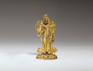 Bir Bodhisattva figürü, 18.-19. yüzyıl by Unbekannt