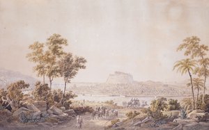 Atina Şehrine Yaklaşan Rakamlar, Yunanistan, 1800 dolayları by Unbekannt