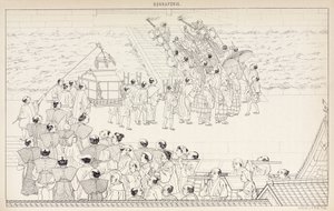 Cenaze alayı, Japonya by Unbekannt