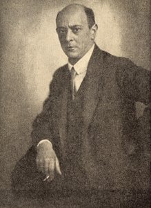 G.1134.n Arnold Schonberg (1874-1951) (fotoğraf) by Unbekannter Künstler