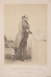 George Hudson, İngiliz demiryolu başkanı by Unbekannt