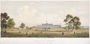 Hyde Park 1851'de Büyük Sergi by Unbekannter Künstler