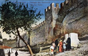 Yunanistan, Selanik (veya Selanik): Duvar Kalıntıları - Kartpostal 1914-1918 by Unbekannt
