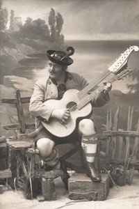 Gustav Rechl, Almanya 1908 (s/b fotoğraf) by Unbekannter Künstler