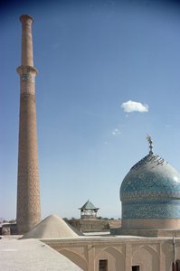 Harun Vilayeti kubbesi ve Ali minaresi, muhtemelen 17. yüzyıl (fotoğraf) by Unbekannt