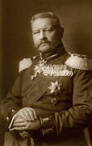 Tarih. Almanya. General Paul von Hindenburg. Fotoğraf, Almanya, 1914-16 dolayları. (kartpostal) by Unbekannter Künstler