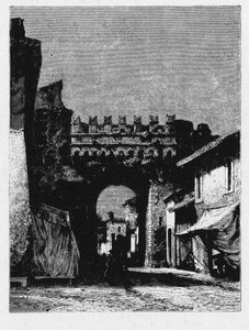 Antik Roma Tarihi. Porta Settimiana, Roma