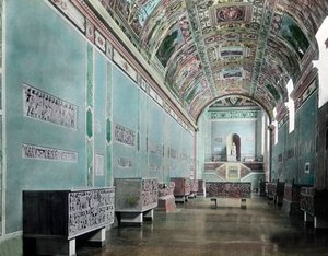 Lateran müzesinin içi by Unbekannter Künstler