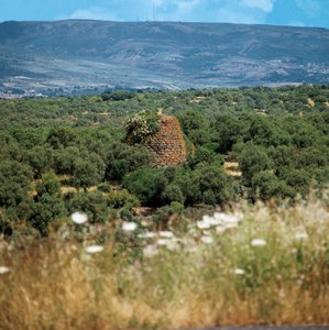 İtalya, Sardunya Bölgesi, Oristano Eyaleti, Nuraghe Crabia by William M. Timlin