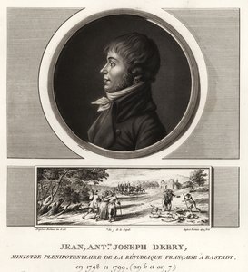 Jean Antoine Joseph Debry, Fransa Cumhuriyeti Tam Yetkili Bakan, hatip by Unbekannt