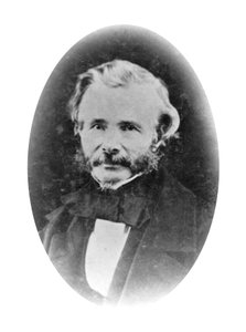 John Stringfellow, İngiliz öncü havacı, c 1860 by Unbekannt