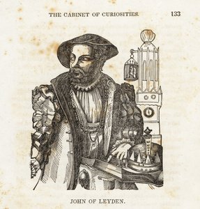 Leiden John, Hollandalı Anabaptist lider by Unbekannter Künstler