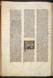 Arimathea'lı Joseph, takipçilerine Kutsal Kâse'nin Hikayesi'nden vaaz veriyor, c 1315-1 by Unbekannter Künstler