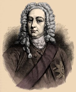 Kral George II - portre by Unbekannter Künstler