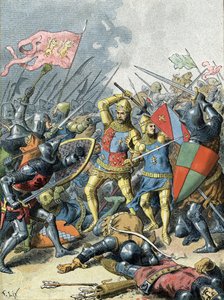 Poitiers Savaşı'nda Kral II. John İyi (1356) by Unbekannter Künstler