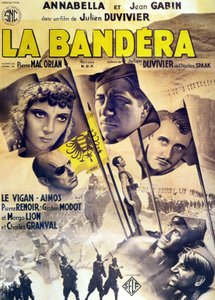 Annabella ve Jean Gabin 1935 ile Julien Duvivier tarafından La Bandera by Unbekannt
