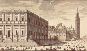 Lonja de Comercio ("Ticaret binası") ve Sevilla Katedrali