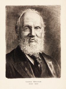 Lord Kelvin, İskoç mühendis, matematikçi ve fizikçi, c 1900 by Unbekannt