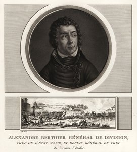 Louis-Alexandre Berthier, Wagram Prensi, İtalya Ordusu Başkomutanı by Unbekannt
