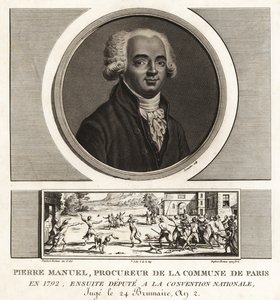 Louis Pierre Manuel, yazar, Paris Komünü