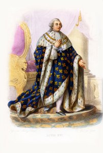 Fransa Kralı XVI.Louis (gravür)