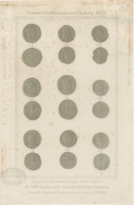Madeley - Roma Sikkeleri: gravür, nd [c 1817] by Unbekannt