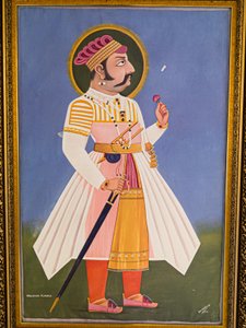 Maharaja Kumbha, Resim, Mehrangarh Kalesi, Jodhpur, Rajasthan, Hindistan, Asya (fotoğraf) by Unbekannter Künstler