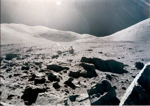 İnsanlı Uzay Uçuşu, ABD, Apollo 15 Ay yüzeyinin panoramik görünümü, Apollo 15 by Unbekannt