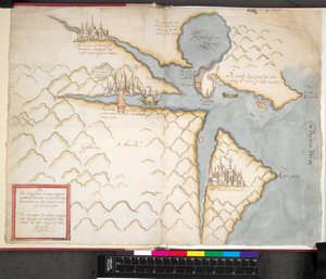 The Crown Haritası, c. 1589 by Unbekannter Künstler