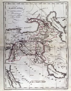 Mezopotamya Haritası by Unbekannter Künstler