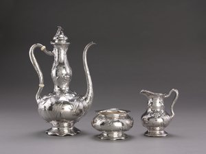 Dövülmüş Kahve Servisi: Cezve, c.1900-1910 by Unbekannt
