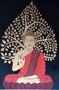 Meditasyon Buda Paris Fransa by Unbekannt