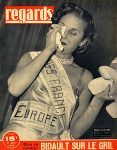 Bayan Fransa 1948 (basın) by Unbekannt
