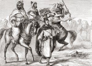 19. yüzyılda Moors, Keith Johnston tarafından 