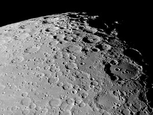 Moretus ve Clavius kraterleri by Unbekannt