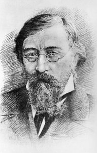 Bir Gravürden Nikolai G, Chernyshevsky (1828 - 1889). by Unbekannt