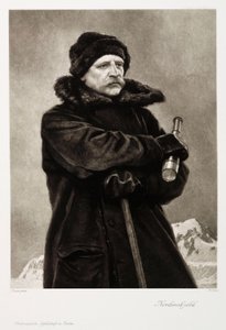 Nils Adolf Erik Nordenskjold, İsveçli jeolog ve arktik kaşif, c 1880'ler by Unbekannt