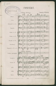 Paganini Keman Konçertosu No 1, op 6 by Unbekannter Künstler