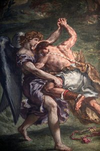 Eugene Delacroix tarafından Saint Sulpice bazilikası, Paris