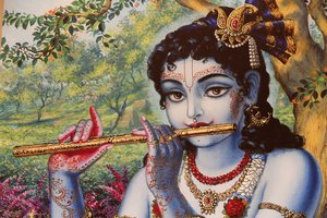 Hindu tanrısı Krishna