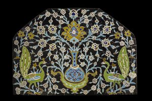 Tavus kuşu paneli. İran, İsfahan (?) by William M. Timlin