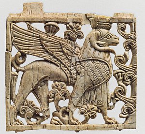Bir koç başlı Sfenks, Nemrut, Mezopotamya, MÖ 9-8. yy