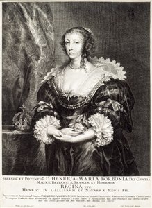 Bourbon Kraliçesi Henrietta Maria